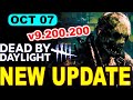 Dead by Daylight Update 9.200.200 Patch-Off The Record Nerf, Krasue Changes &amp; What It Really Means!
