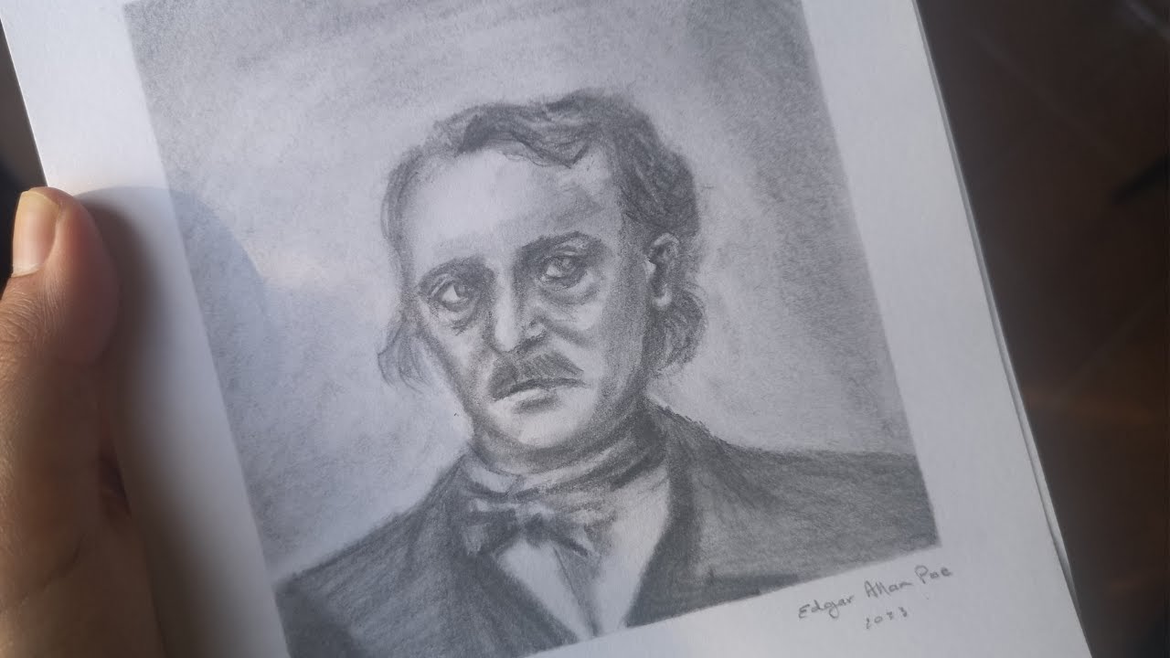Sketching Edgar Allan Poe "Father of the Detective Story" EPISODE