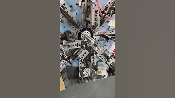 YLSK-1020 Camless Spring Forming Machine .Wire diameter 0.2-2.5mm. #cncspringformingmachine