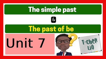 Interchange Book 1 – Unit 7 (The Simple Past; regular/irregular verbs & Past of Be)