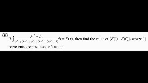 JEE ADVANCED TRICKY INTEGRATION |SUBSTITUTION TECHNIQUES| GREATES INTEGER IN INTEGRATION |CONCEPTUAL
