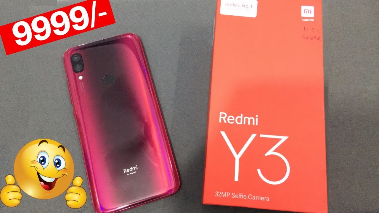 redmi y3s price