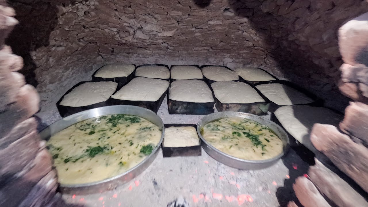 Doğal Nohut Mayalı Somun Ekmeği | Anadolunun Köy Ekmeği | Ekmek Yapımı | Türkiye'de Köyde Yaşam | 4k