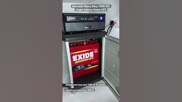 Microtek Heavy Duty 1750/12V (1200W) inverter | inverter care payyanur