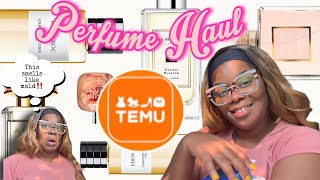 Funny perfume review | Temu luxury perfumes | I can smell the antibiotics in this perfume😂😂🤦🏾‍♀️😷