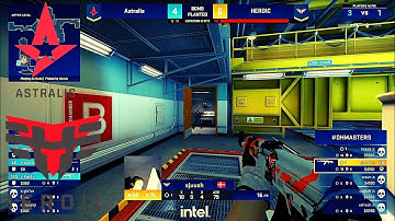 Astralis Vs Heroic DreamHack Masters Spring 2021 All Clutches ( Map 1 Nuke)