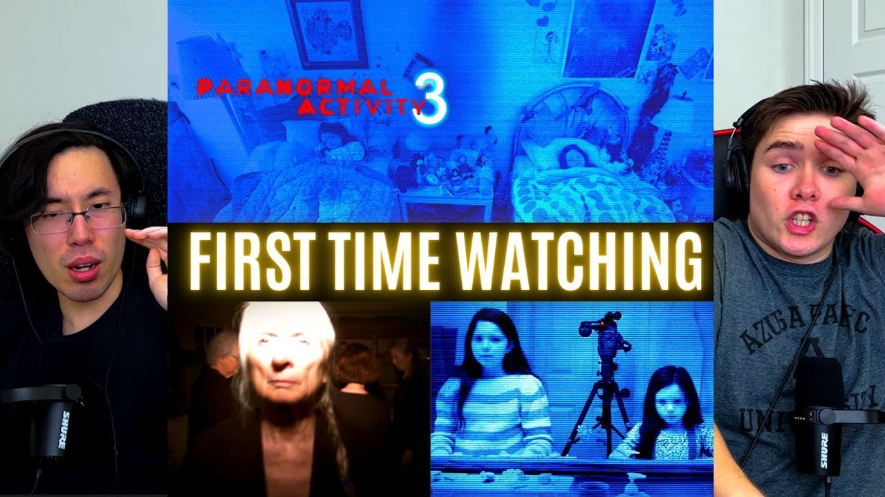 REACTING To Paranormal Activity 3 THE ORIGIN First Time Watching REACTING To Paranormal Activity 3 THE ORIGIN First Time Watching
