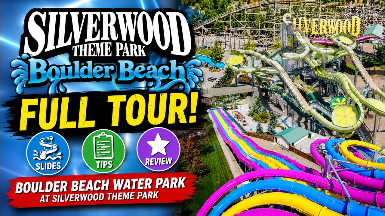 Silverwood Boulder Beach Water Park Full Tour | Slides, Tips & Review