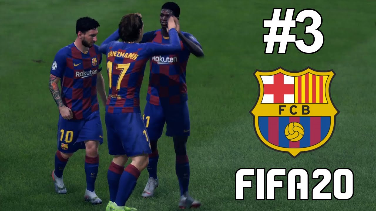 FIFA 20 | FC Barcelona Champions League Part 3 | DMG ARE UNSTOPPABLE!