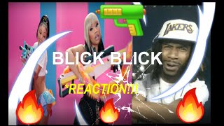 COI LERAY & NICKI MINAJ - BLICK BLICK! (OFFICIAL VIDEO)  *REACTION!!!