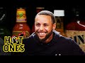 Stephen Curry Is On Fire While Eating Spicy Wings | Hot Ones image