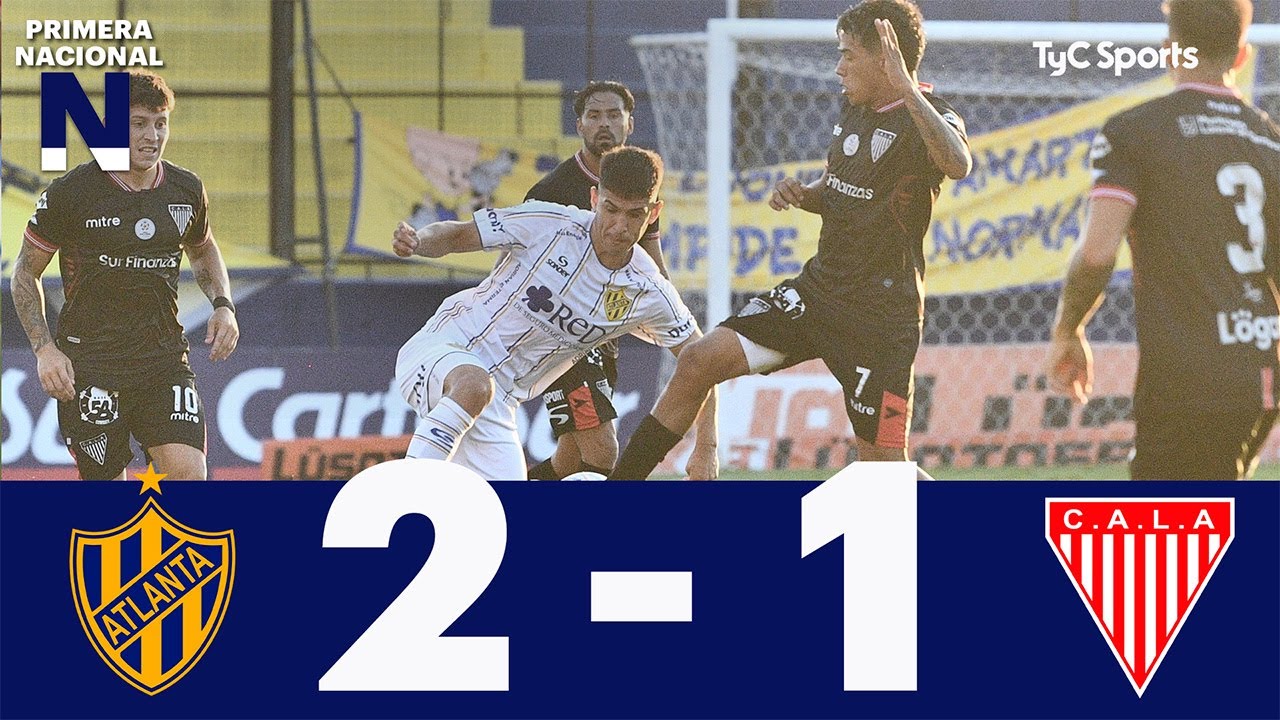 Atlanta 2-1 Los Andes | Primera Nacional | Fecha 6 (Zona A)