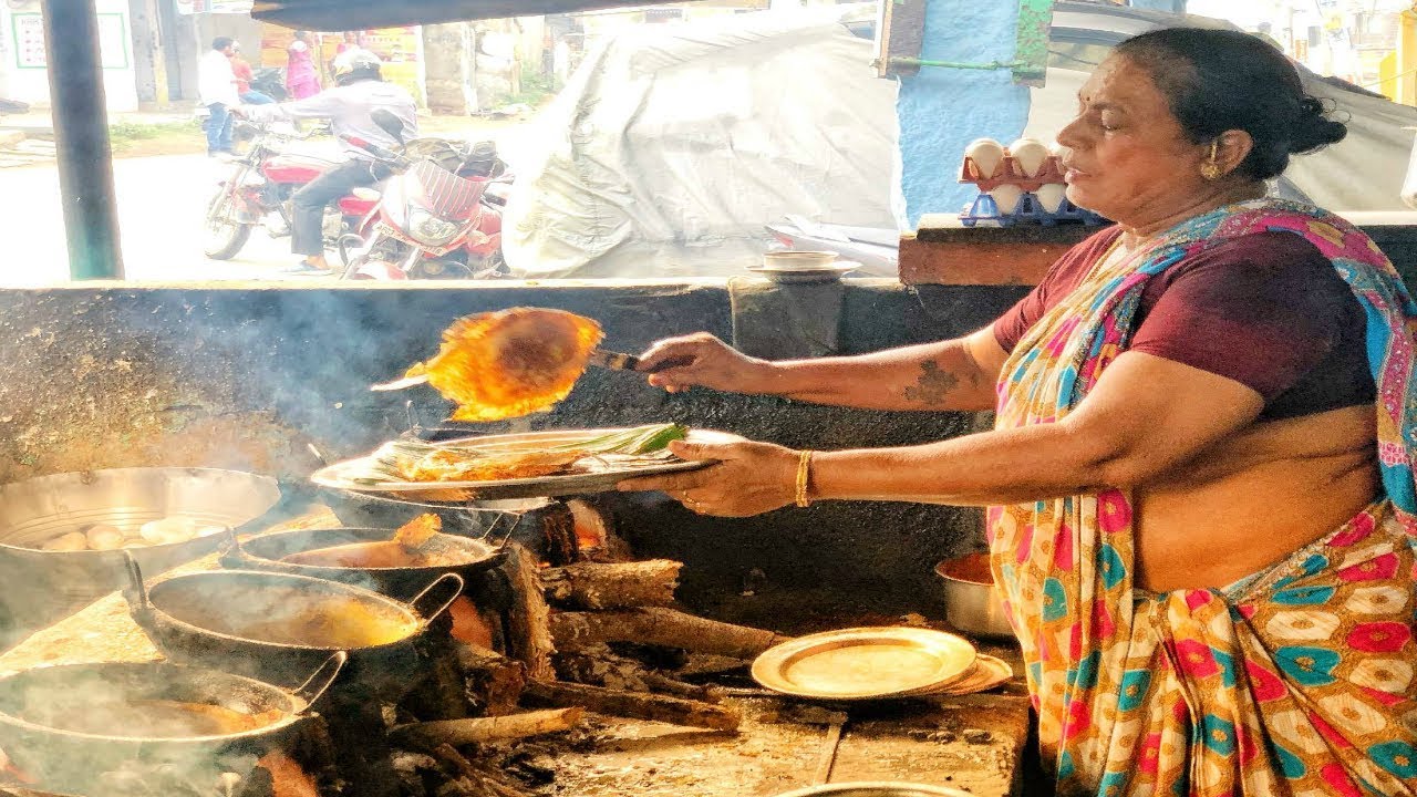 Tirupathi Egg Dosa Making | Amazing Indian Street Food | Hardcore Street Food | Street Byte
