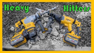 : DCH293 vs DCH263 DeWalt SDS hammer showdown