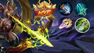 solo rank epic miya build baru 2025 . MVP !! #mlbb #mobilelegends