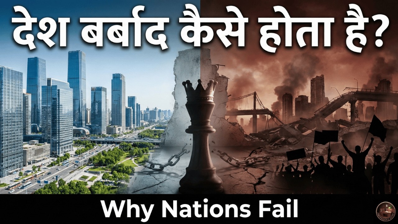 Why Nations Fail | Daron Acemoglu & James A. Robinson | Explained in Hindi Masterclass