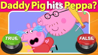⭕❌ Peppa Pig True or False Quiz 🐷 Only Real Fans Can Score 30/30! | Quiz DingDong screenshot 3