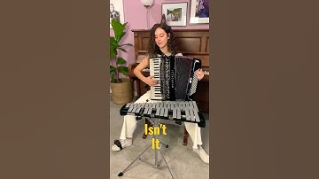 Thumbnail of Beautiful Accordion Music by Lucy Riddett #shorts #accordion