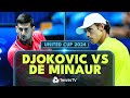 Alex De Minaur STUNS Novak Djokovic | United Cup 2024 Match Highlights image