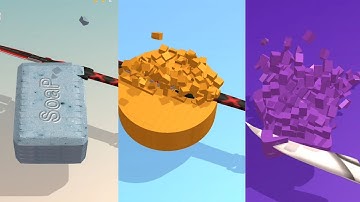 Very satisfying and relaxing ASMR slicing game | part 45