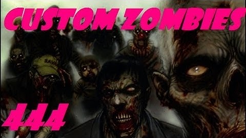 Custom Zombies - 444 With a Damn Cool MG42! (Part 3)