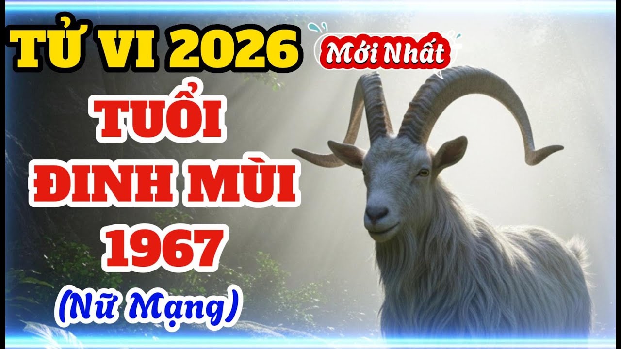 Tử Vi 2026 Tuổi Mùi 1967 Nữ Mạng: Vận Hạn, Tài Lộc, Tình Duyên & Bí Ẩn Bất Ngờ! 🌟