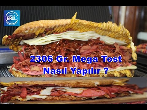 2306 Gr. Mega Tost Nasıl Yapılır ?