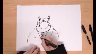 Comment dessiner Le Chat, par Philippe Geluck