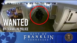 Wanted by Franklin Police - January 3rd, 2017