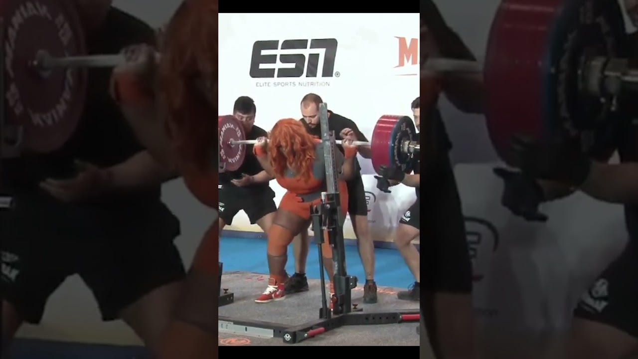 WORLD RECORD: 318kg Squat by Sonita Muluh