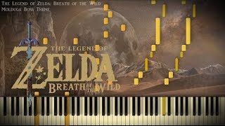 [Piano Cover] Zelda, Breath of the Wild - "Molduga Boss Theme" chords