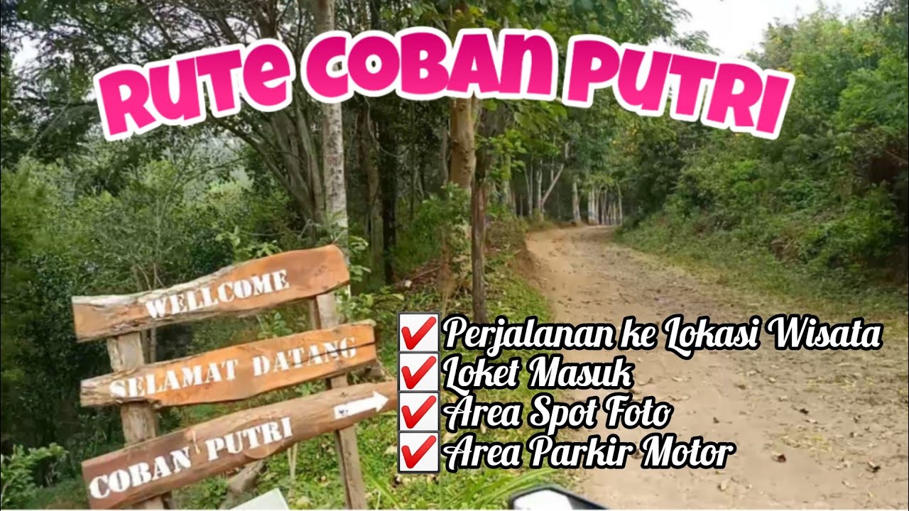 RUTE COBAN PUTRI | Wisata Air Terjun di Batu, Malang - YouTube