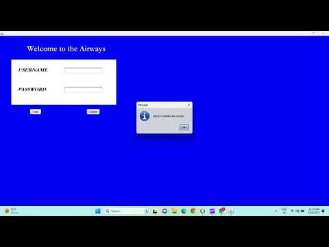 Airline reservation System ||  using JAVA & MYSQL