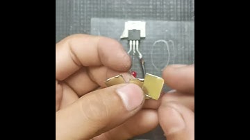 how to make a touch sensor use irfz44n #youtube shorts