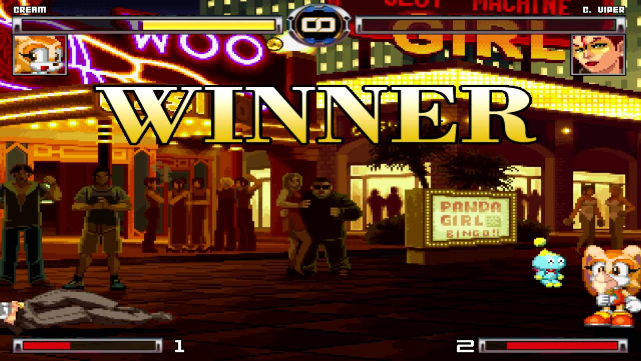[MUGEN 2014] Cream the Rabbit vs. C.Viper - YouTube