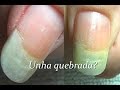 Unha quebrada aprenda como recuperar | Faça você mesma