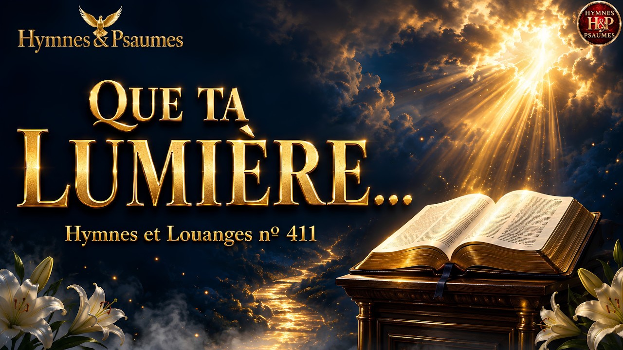 Que ta lumière, dès le matin