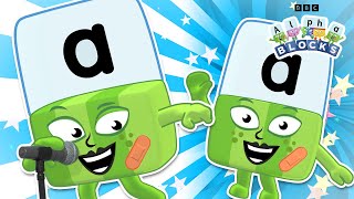 awesome alphablock a letter of the week learn to spell alphablocks