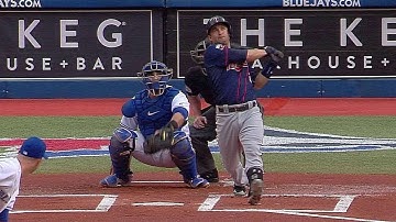 MIN@TOR: Dozier opens up scoring with two-run homer