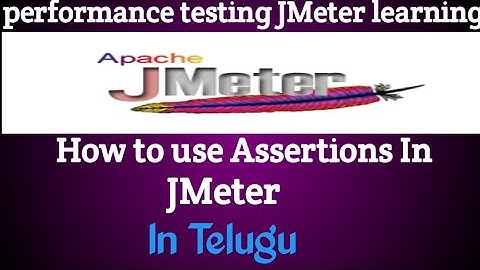 How to use Assertions in JMeter