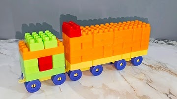 Satisfying Diy Building Blocks Truck | Building Blocks ASMR | Relaxing ASMR #asmr #asmrsounds #diy
