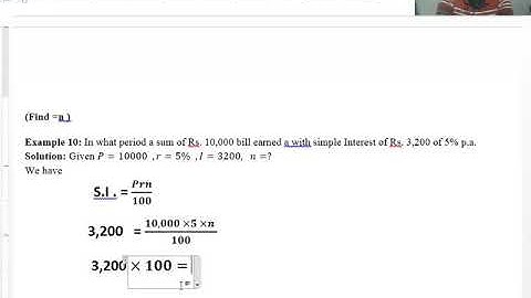 Simple Interest : Business Mathematics & Statistics ( Lecture -4)