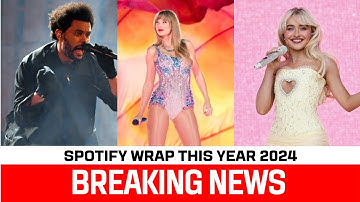 Spotify Wrapped 2024: Taylor Swift Breaks Records Again