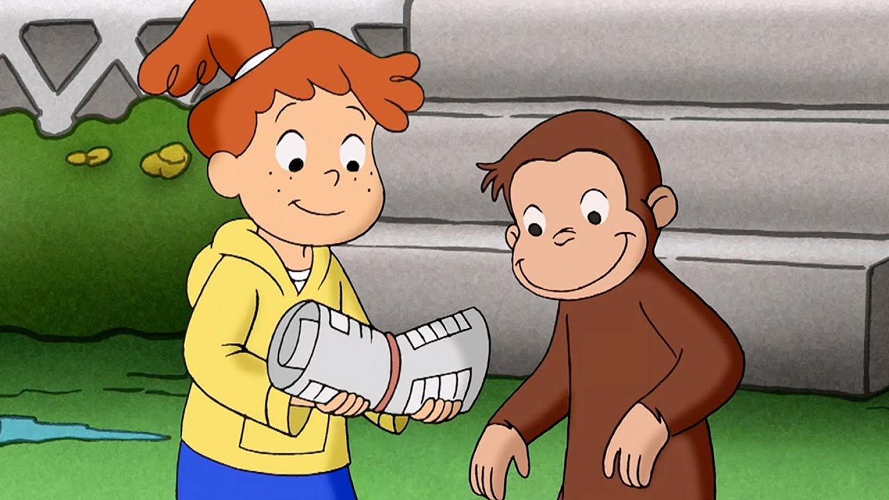 George O Curioso 🐵A Aventura de George na ia🐵 Compilação 🐵 Desenhos  Animados 