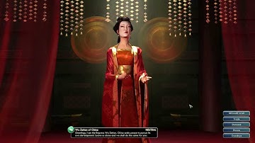 Civilization V Leader | Wu Zetian of China