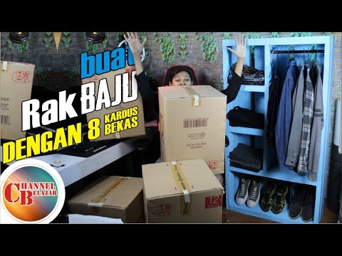  Lemari  Baju  Dari  Kardus Bekas  YouTube