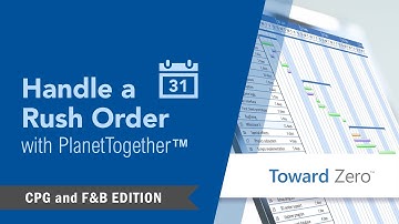 How to Handle a Rush Order in PlanetTogether – CPG and F&B Edition