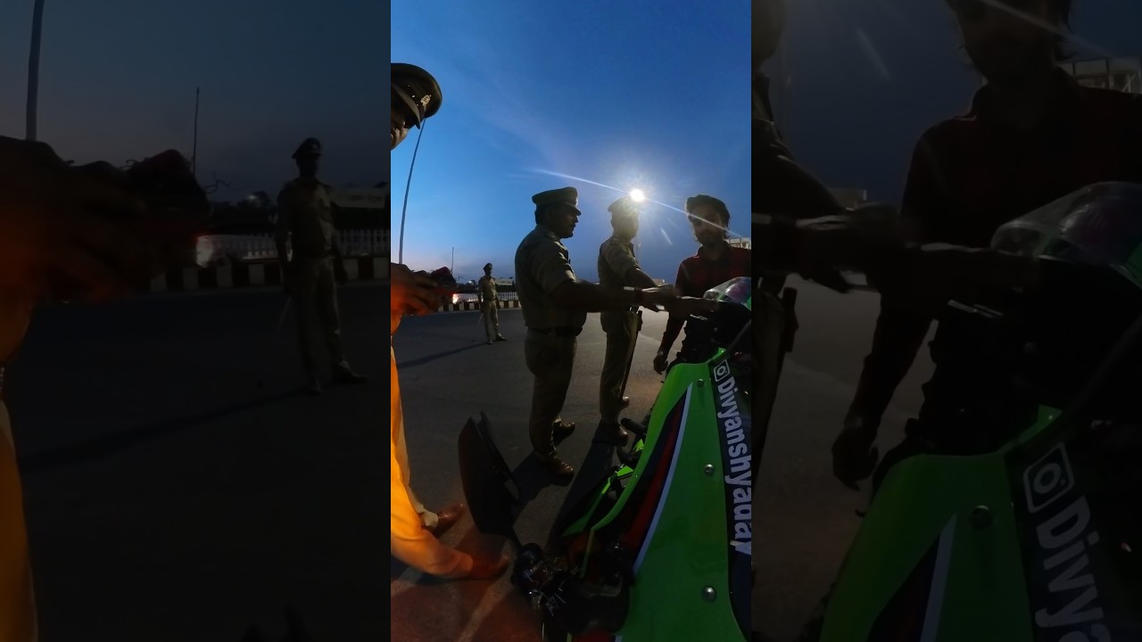 Police ne ye sahi nahi kiya 😡🤬mare Zx10r ke sath