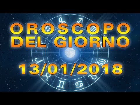 Video: Oroscopo 13 Gennaio