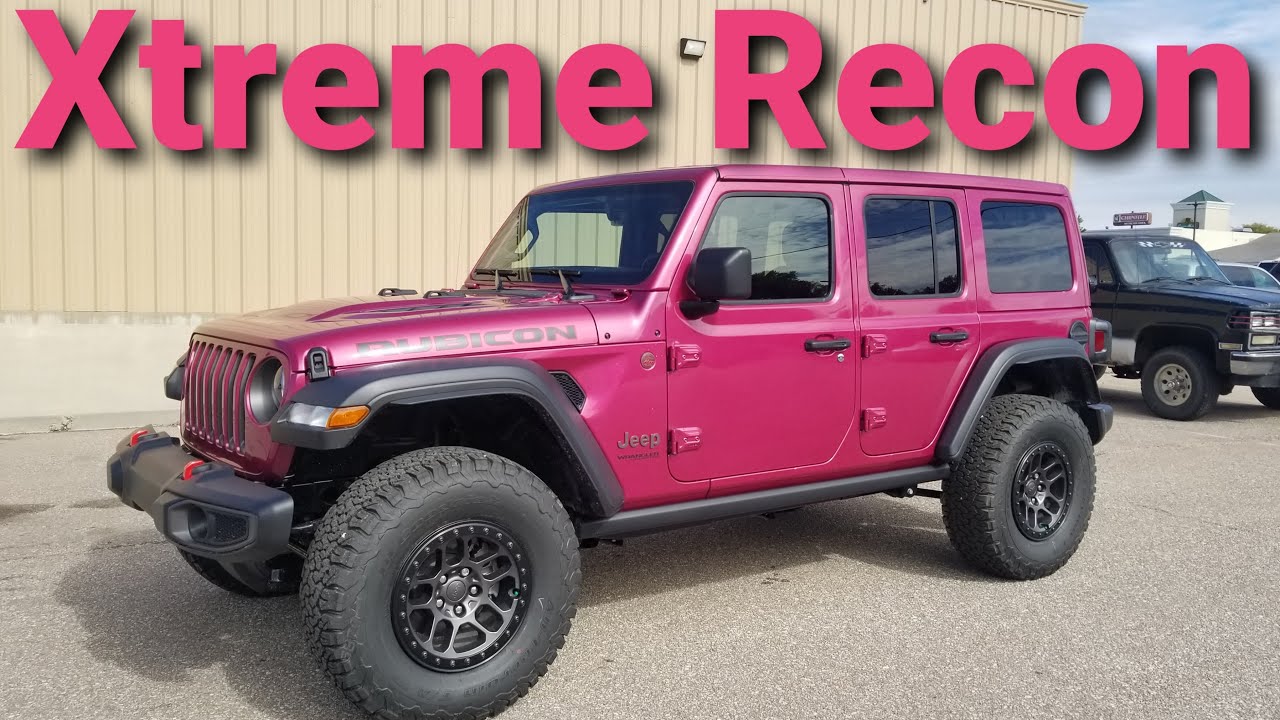 Xtreme Recon Tuscadero Jeep Wrangler Rubicon JLUR - YouTube